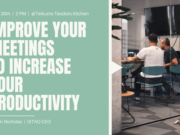 Improve Meetings to Increase Productivity // Austin Nicholas