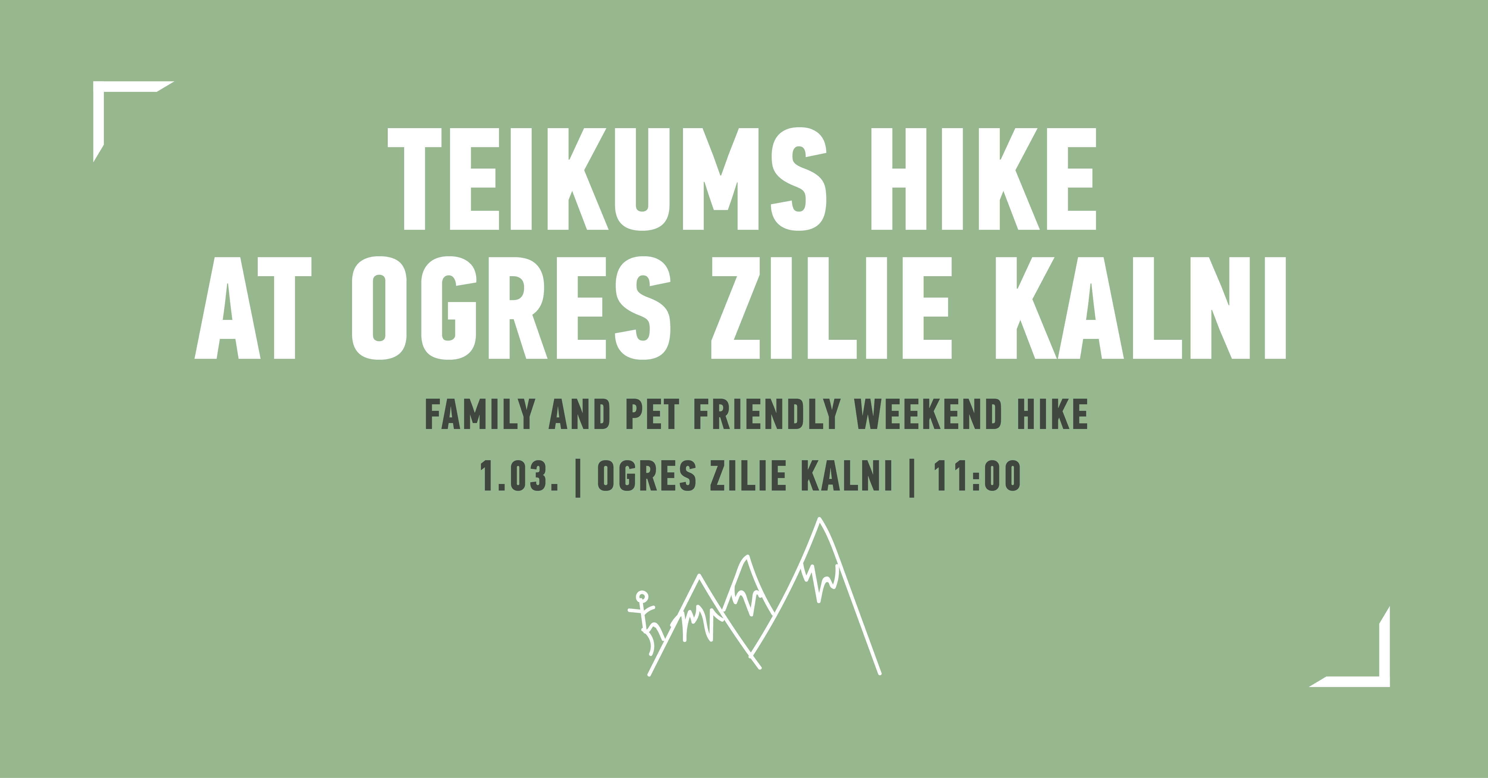 Teikums Hike at Ogres Zilie kalni